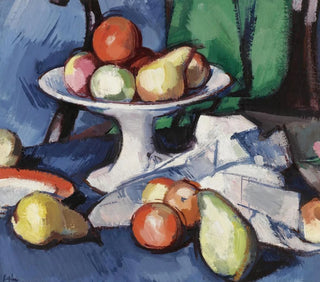 Fruit Still Life Painting - Samuel John Peploe — artwork view