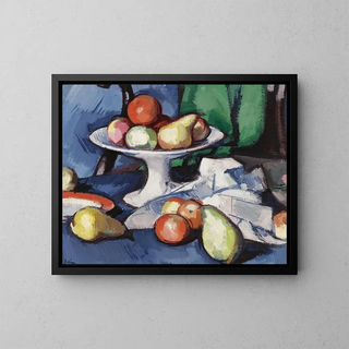 Fruit Still Life Painting - Samuel John Peploe — framed artwork on a wall