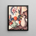 Still life (conflict of case) - Samuel John Peploe — framed artwork on a wall
