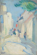 Street scene in France - Samuel John Peploe — artwork view