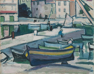Le port de Cassis - Samuel John Peploe — artwork view