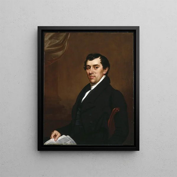 David Leavitt - Samuel Lovett Waldo — framed artwork on a wall