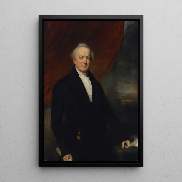 Frederick Wolcott - Samuel Lovett Waldo — framed artwork on a wall