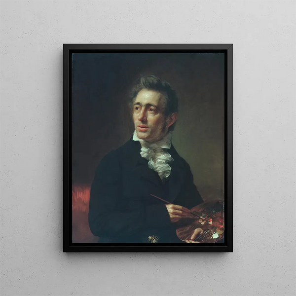 Self-portrait Painting - Samuel Lovett Waldo — framed artwork on a wall
