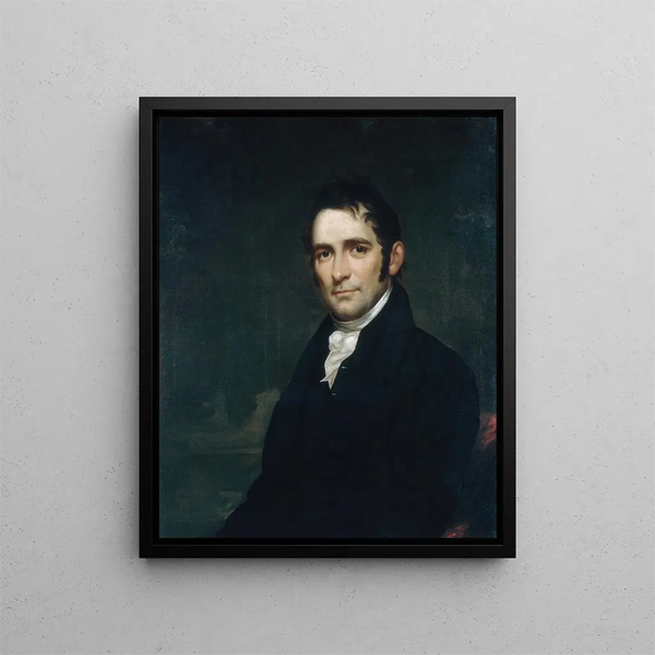 Reverend John Brodhead Romeyn - Samuel Lovett Waldo — framed artwork on a wall