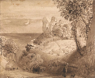 A pastoral scene - Samuel Palmer — artwork view