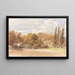 Gardens of Kensington - Samuel Palmer — framed artwork on a wall