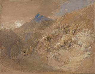Mont Siabod depuis TynyCoed près de Capel Curig - Samuel Palmer — artwork view