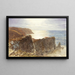La côte du North Devon - Samuel Palmer — framed artwork on a wall