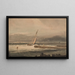 A Strong Breeze - Samuel Prout — framed artwork on a wall