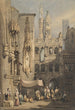 A Street in Bruges - Samuel Prout — artwork view