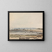 Beach Scene Painting - Samuel Prout — framed artwork on a wall