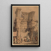 The Forum of Nerva Rome - Samuel Prout — framed artwork on a wall