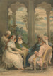 The Prince Rasselas and his sister conversing in their summer palace on the banks of the Nile - Samuel Shelley — artwork view