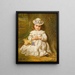Primroses and Wood Hyacinths - Samuel Sidley — framed artwork on a wall