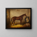Les Écuries de Suds - Samuel Spode — framed artwork on a wall
