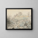 A rocky stream - Samuel Woodforde — framed artwork on a wall