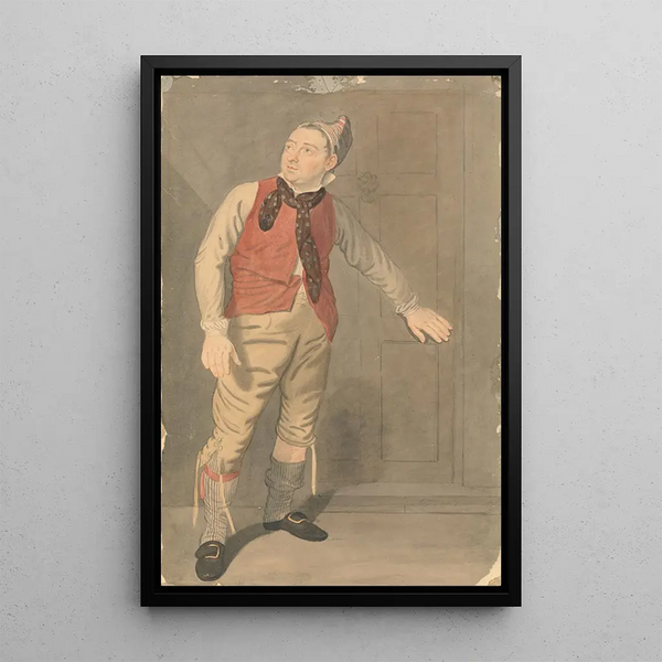 an actor - Samuel de Wilde — framed artwork on a wall