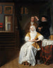 The Anemic Lady - Samuel van Hoogstraten — artwork view