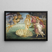 La Naissance de Vénus - Sandro Botticelli — framed artwork on a wall