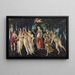 The Spring - Sandro Botticelli — framed artwork on a wall