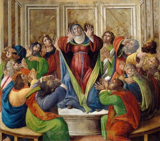 La Descente du Saint-Esprit - Sandro Botticelli — artwork view