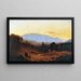 Twilight at Hunter Mountain - Sanford Robinson Gifford — framed artwork on a wall