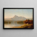 Mountain Landscape Painting - Sanford Robinson Gifford — framed artwork on a wall