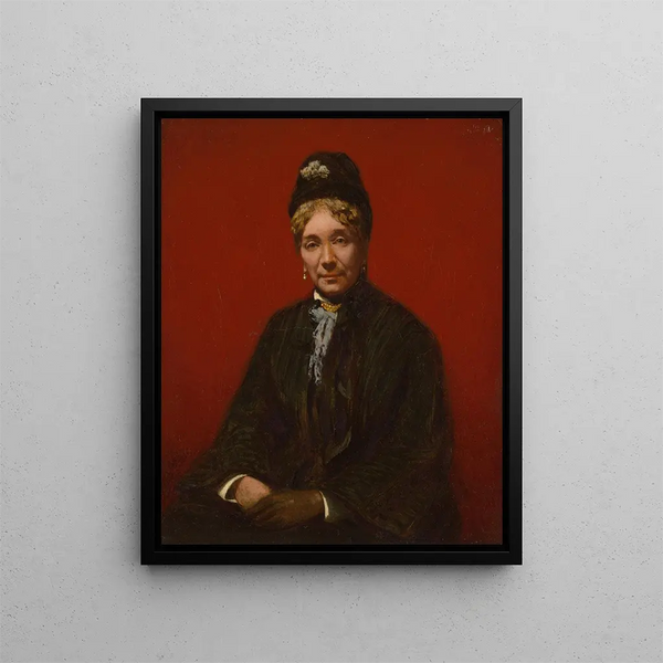 Mrs. Sanford Robinson Gifford Mary Cecilia Gifford - Sanford Robinson Gifford — framed artwork on a wall