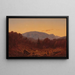 Twilight on Hunter Mountain - Sanford Robinson Gifford — framed artwork on a wall