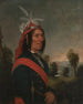 Portrait of Chief Ossahinta of the Onondaga Nation - Sanford Thayer — artwork view