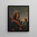 Portrait of Chief Ossahinta of the Onondaga Nation - Sanford Thayer — framed artwork on a wall