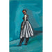 Reproduction of the painting Untitled Painting (Woman in White and Black Dress) - Karl Wiener