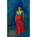Reproduction of the painting Untitled Painting (Woman in yellow and red dress - Karl Wiener
