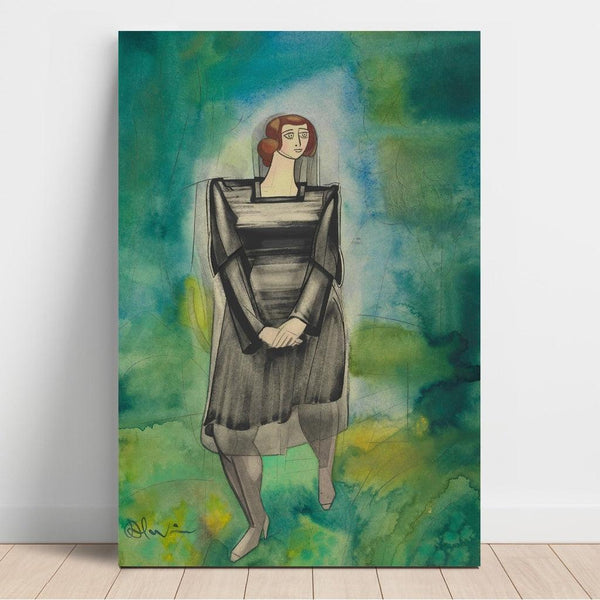 Reproduction of the painting Untitled Painting (Female figure) - Karl Wiener