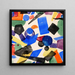 Untitled Painting - Jay Van Everen — framed artwork on a wall