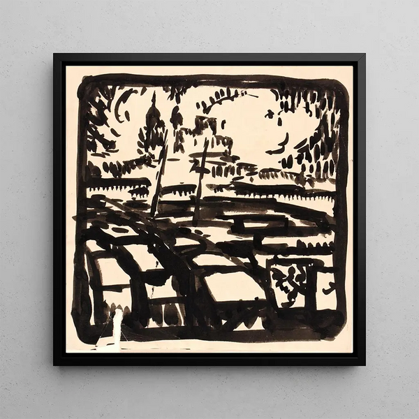 Reproduction of the painting Untitled VII - Henry Lyman Saen