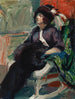 Woman in a rocking chair - Santeri Salokivi — artwork view