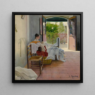 The seamstress Sitges - Santiago Rusiol