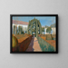 The Dancer's Garden Granada - Santiago Rusiñol — framed artwork on a wall