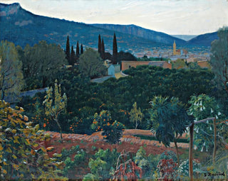 La vallée de Soller - Santiago Rusiñol — artwork view