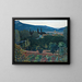 La vallée de Soller - Santiago Rusiñol — framed artwork on a wall