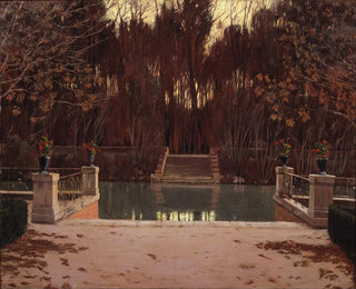 The boarding quay - Santiago Rusiñol — artwork view