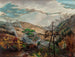 Large Smoky Mountains Painting in Waynesville, North Carolina - Sarah Ann Freeman Clarke — artwork view