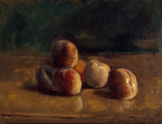 Still life with peaches - Sarah Bernhardt — artwork view