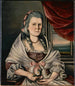 Colonial Lady Painting - Sarah Bushnell Perkins — artwork view