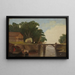 Landscape Painting - Sarah E Harvey — framed artwork on a wall