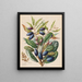 Taiaire Beilschmiedia tarairi 2 My Beilschmiedia tawa - Sarah Featon — framed artwork on a wall
