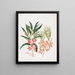 Nestes lanceolata N. montana - Sarah Featon — framed artwork on a wall