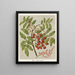 Titoki Alectryon excelsum, Plate 23 - Sarah Featon — framed artwork on a wall
